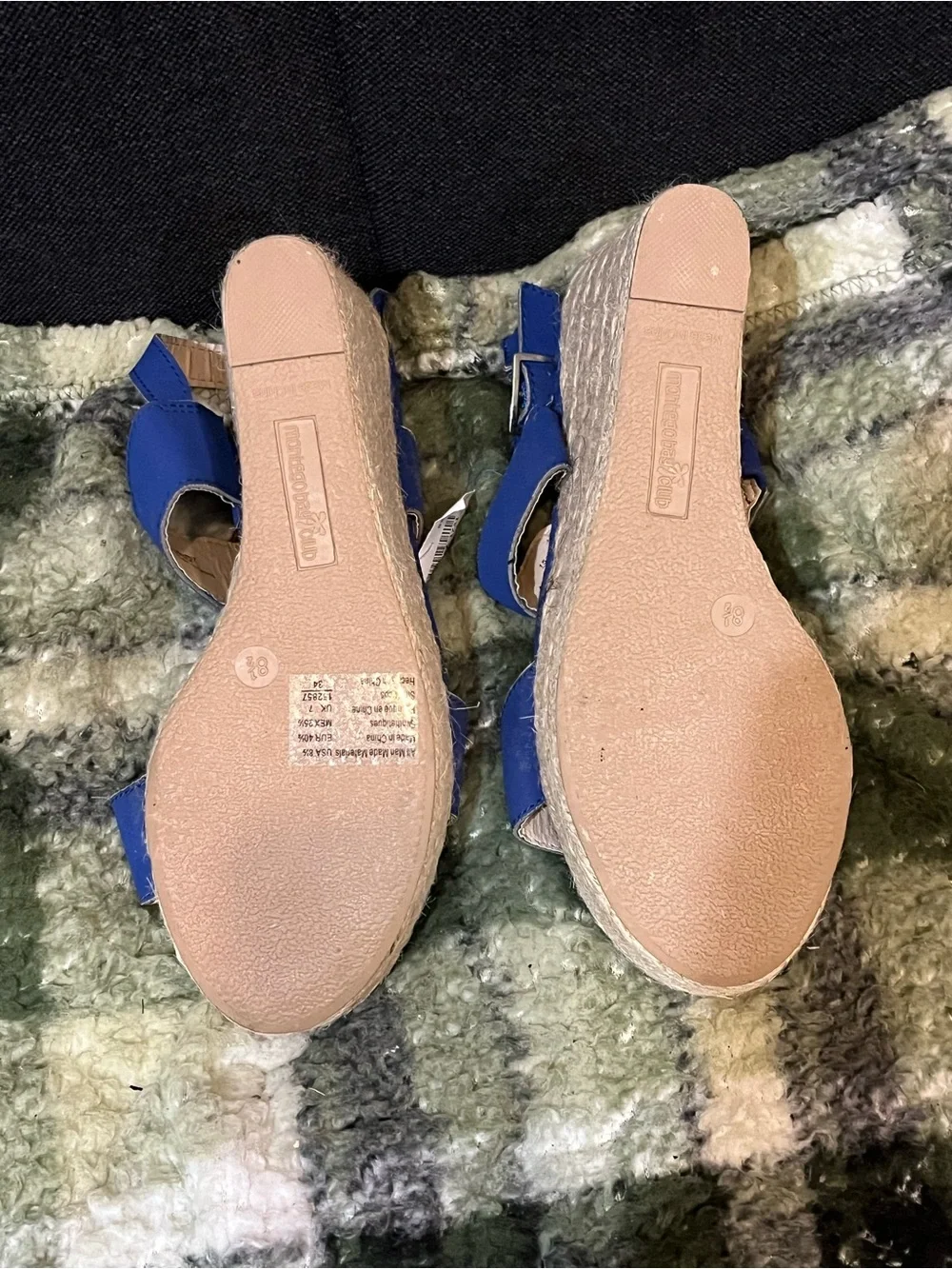 Blue Women’s Strappy Sandals by
